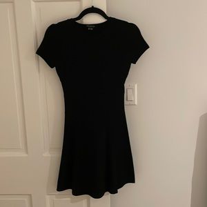 Theory XS navy knit dress